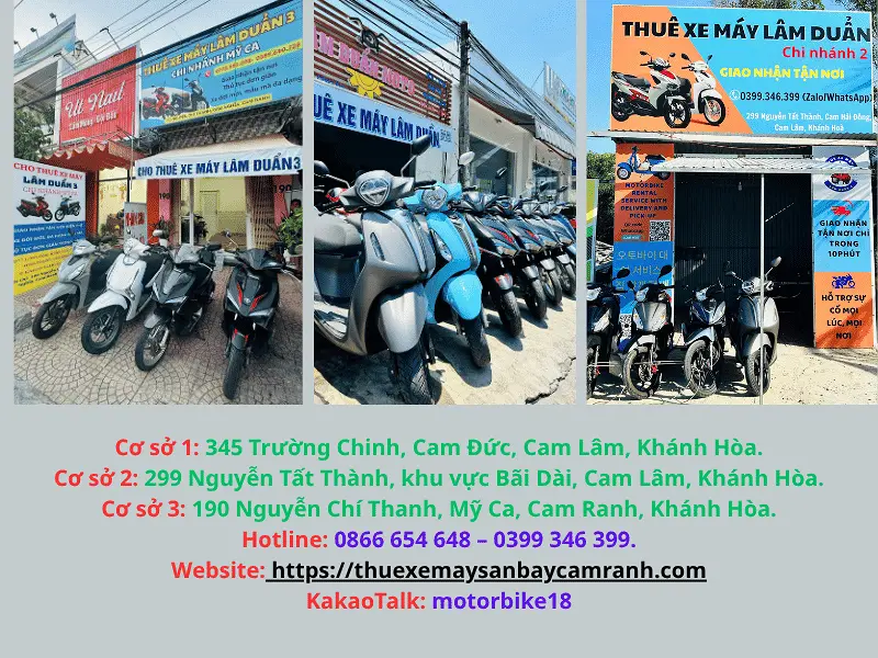 DỊCH VỤ THUÊ XE MÁY LÂM DUẨN SINCE 2018