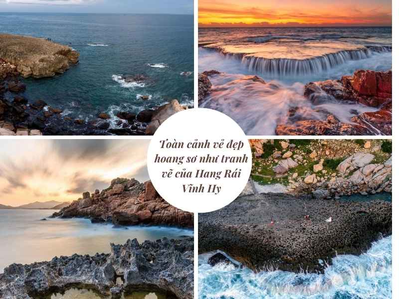 Khung cảnh Hang Rái Vĩnh Hy đẹp hoang sơ hùng vĩ qua những tấm hình