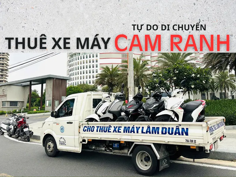 Thuê Xe Máy Cam Ranh Tự Do Di Chuyển