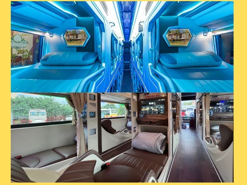 XE LIMOUSINE VỚI NHỮNG GIƯỜNG NẰM RỘNG RÃI THOẢI MÁI VÀ RIÊNG TƯ